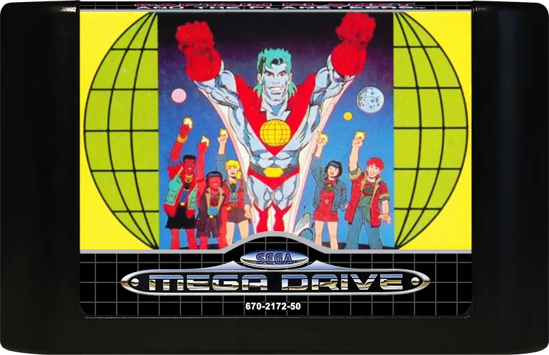 Captain Planet and the Planeteers cart