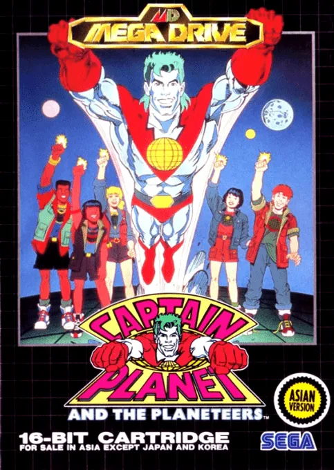 Captain Planet and the Planeteers box art