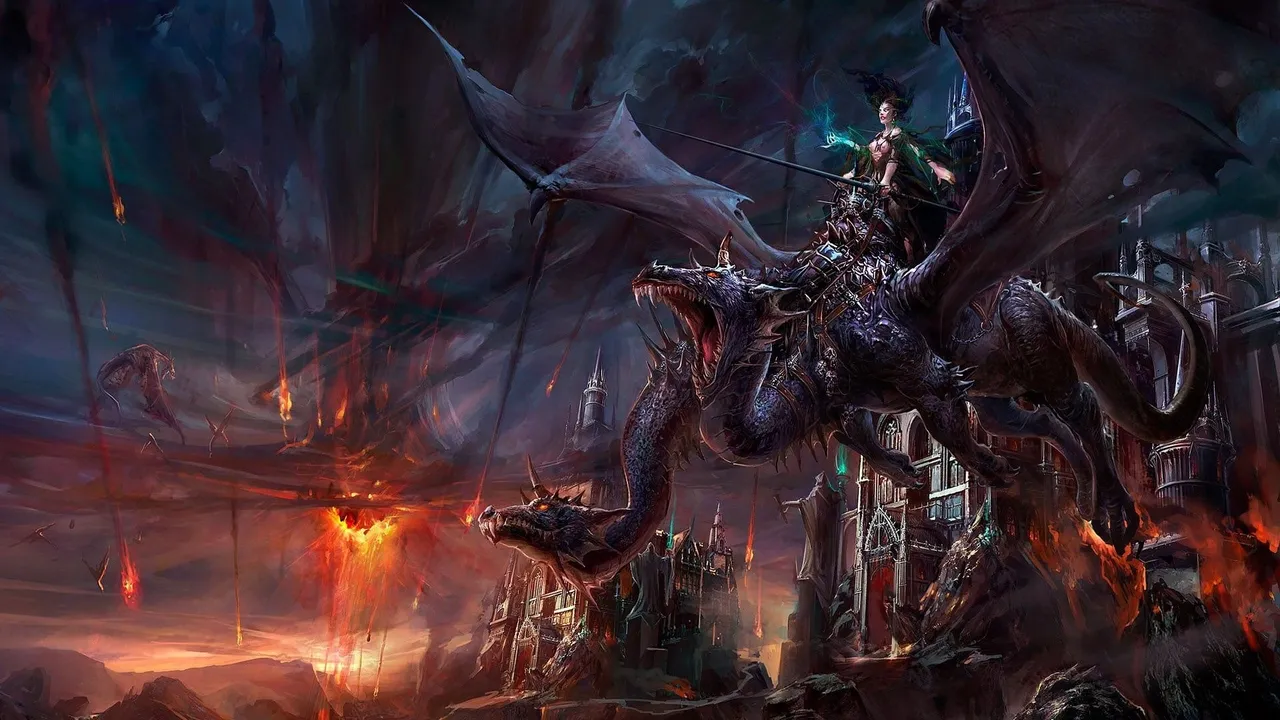 Backdrop artwork for Dragon Slayer: Eiyuu Densetsu II