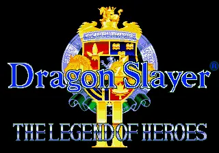 Dragon Slayer: Eiyuu Densetsu II screenshot