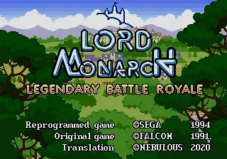 Lord Monarch: Tokoton Sentou Densetsu screenshot