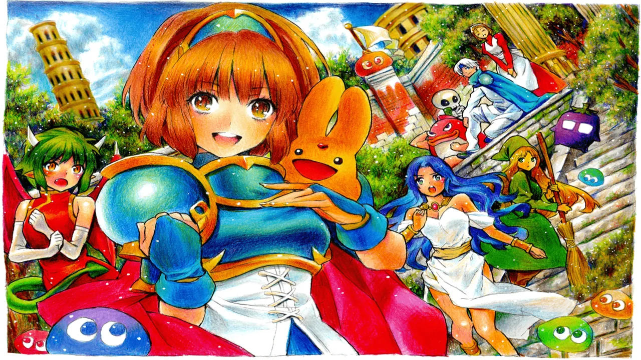 Backdrop artwork for Madou Monogatari I