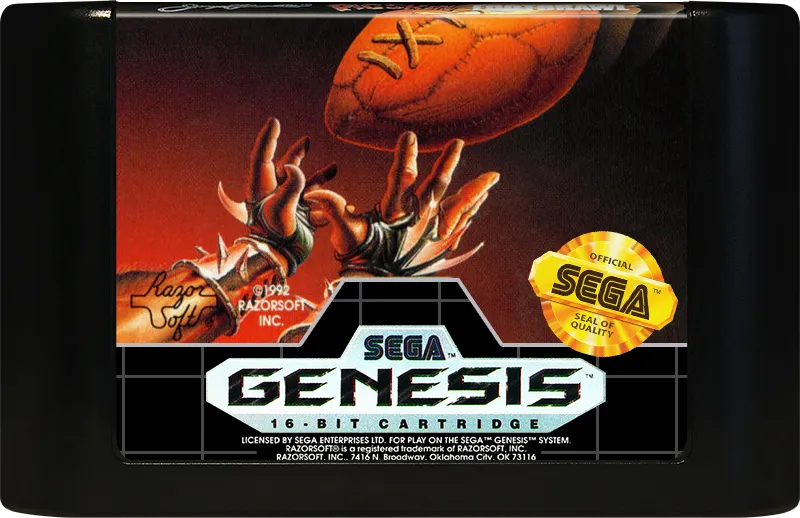 Jerry Glanville's Pigskin Footbrawl cart