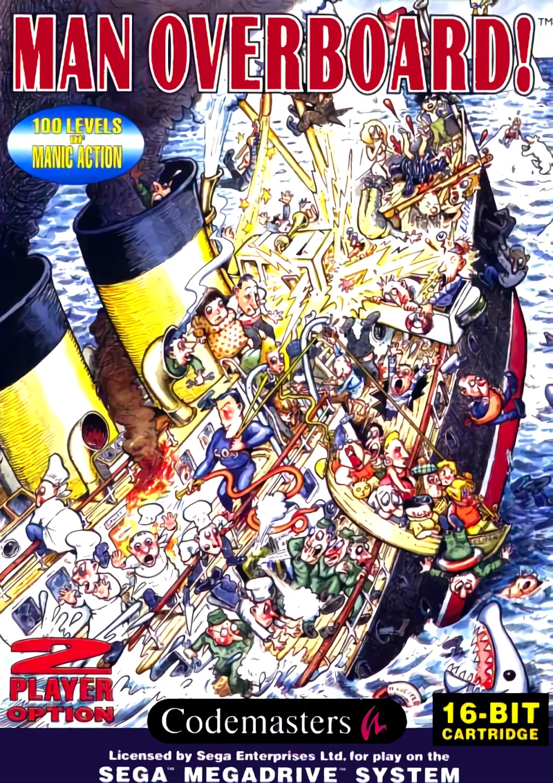 S.S. Lucifer: Man Overboard! box art
