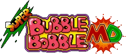 Super Bubble Bobble MD logo