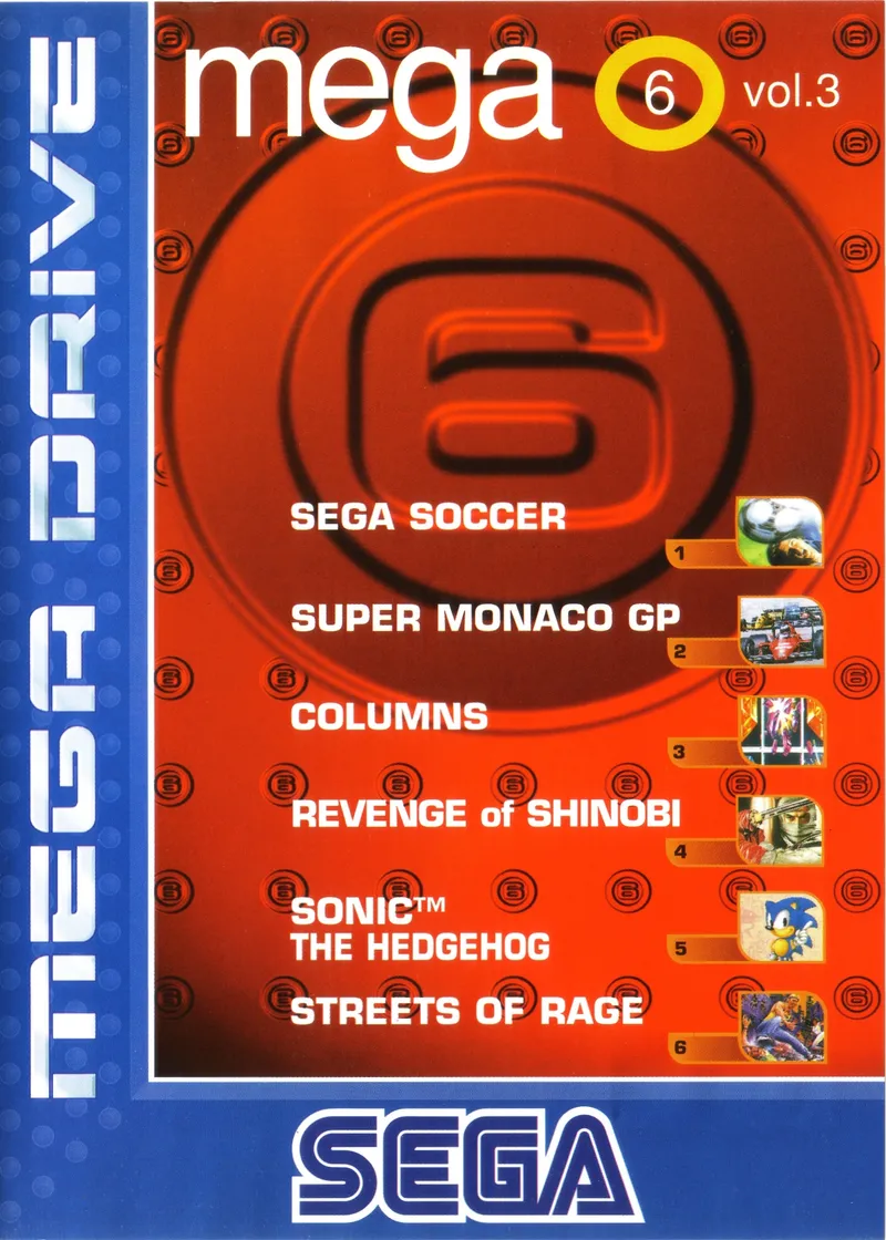 Mega 6 Vol. 3 box art