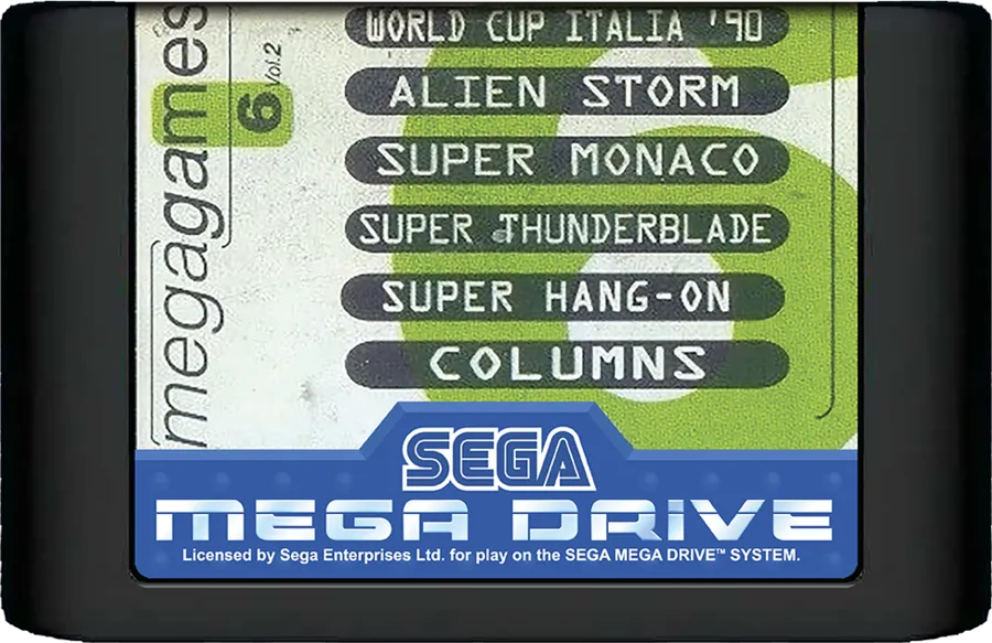 Mega Games 6 Vol. 2 cart