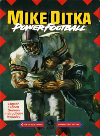 Mike Ditka Power Football box art