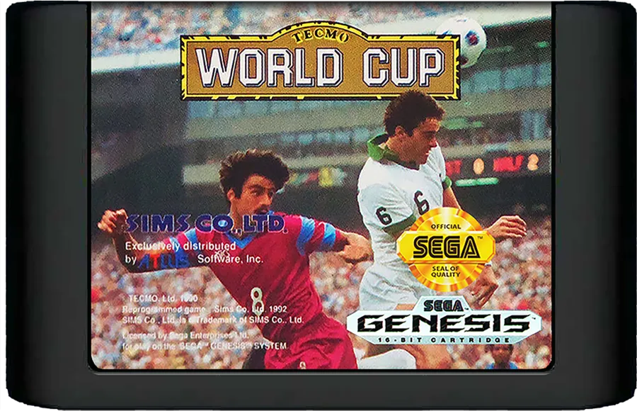 Tecmo World Cup cart