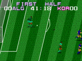 Tecmo World Cup screenshot
