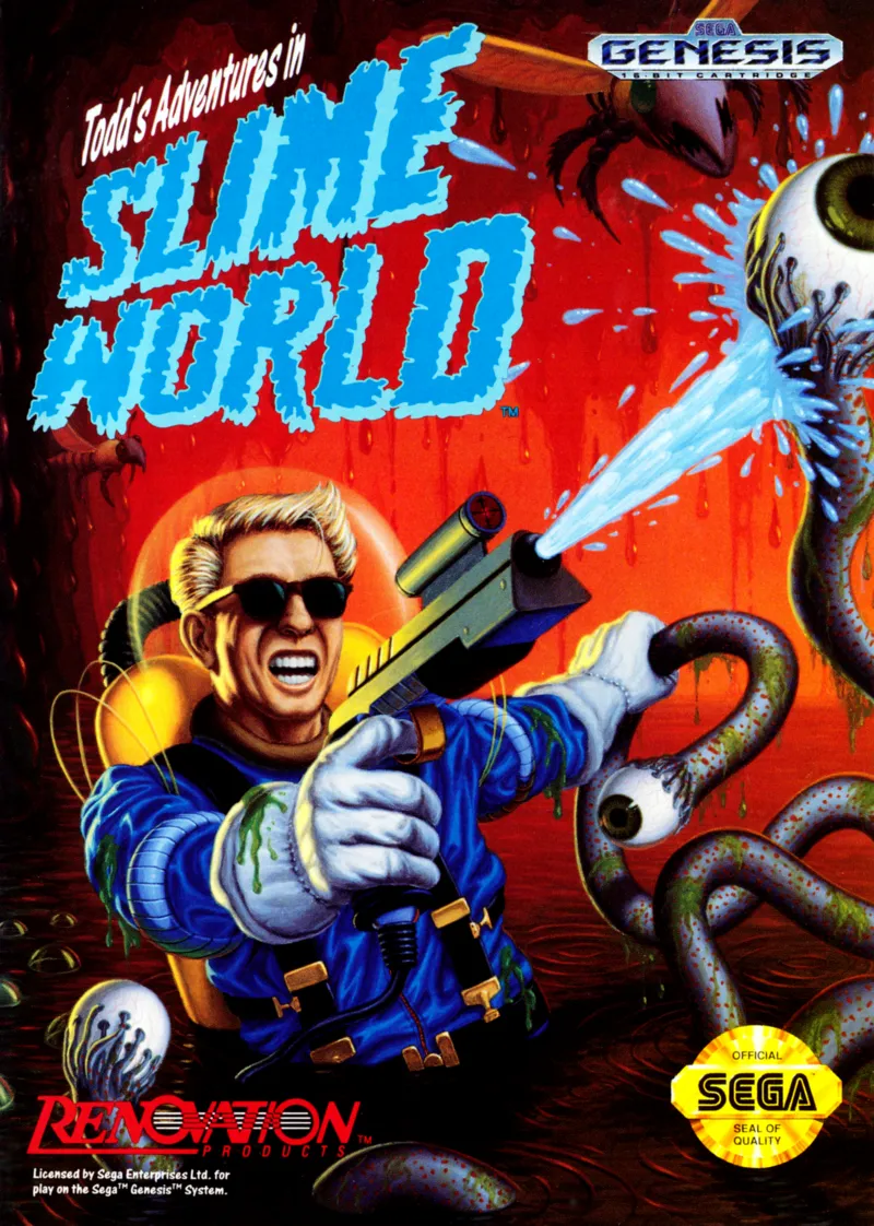 Todd's Adventures in Slime World box art