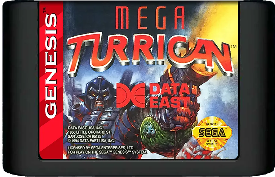 Mega Turrican cart
