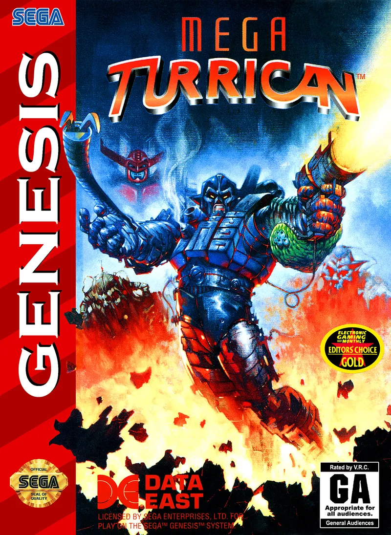 Mega Turrican box art