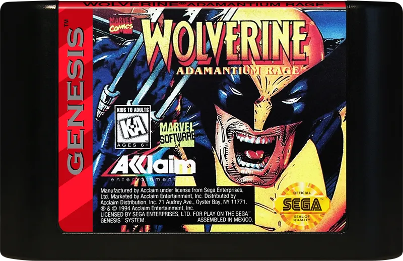 Wolverine: Adamantium Rage cart