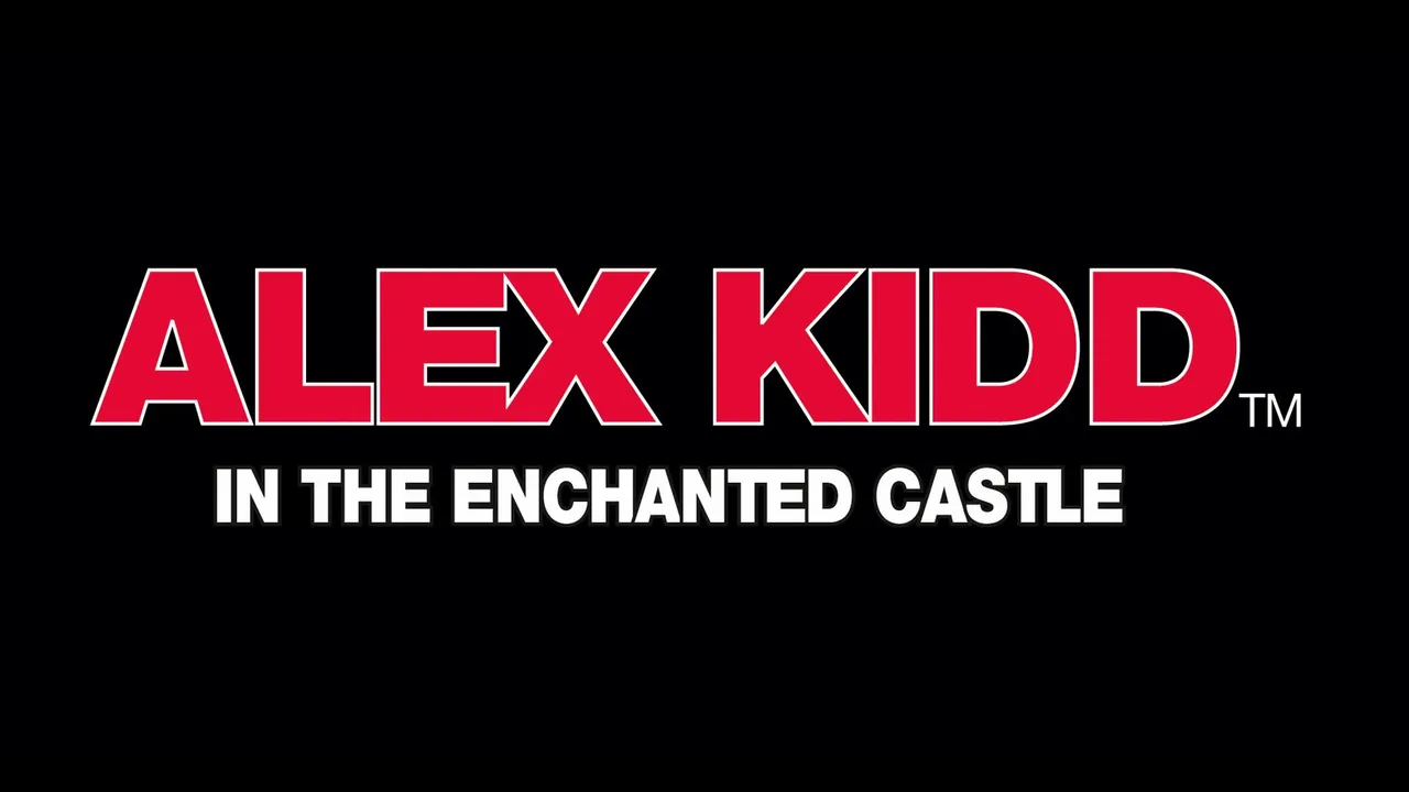 Backdrop artwork for Alex Kidd in the Enchanted Castle