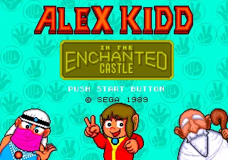 Alex Kidd in the Enchanted Castle screenshot