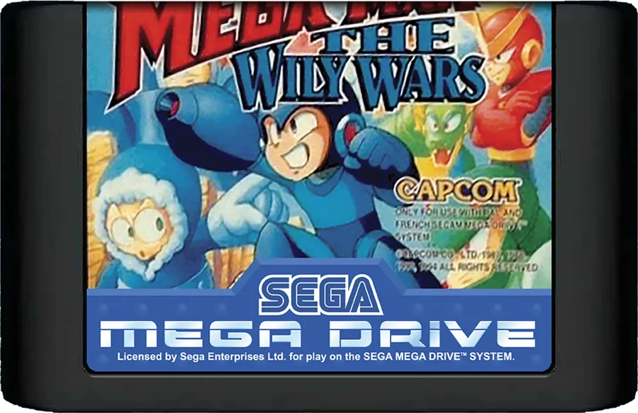 Mega Man: The Wily Wars cart
