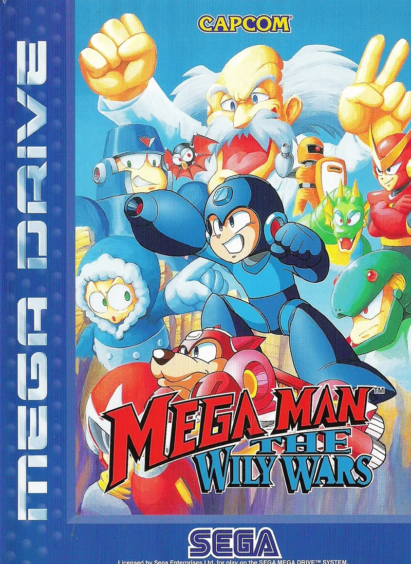 Mega Man: The Wily Wars box art