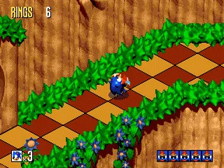 Sonic 3D Blast screenshot
