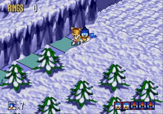 Sonic 3D Blast screenshot