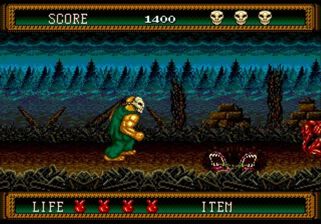 Splatterhouse 2 screenshot