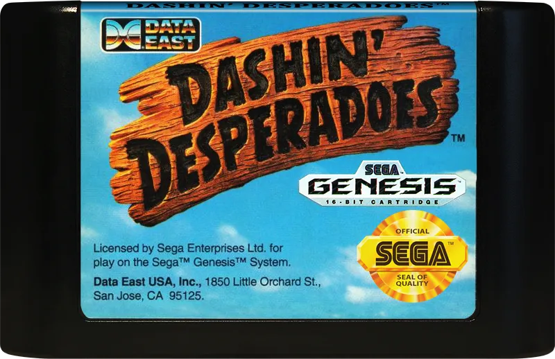 Dashin' Desperadoes cart