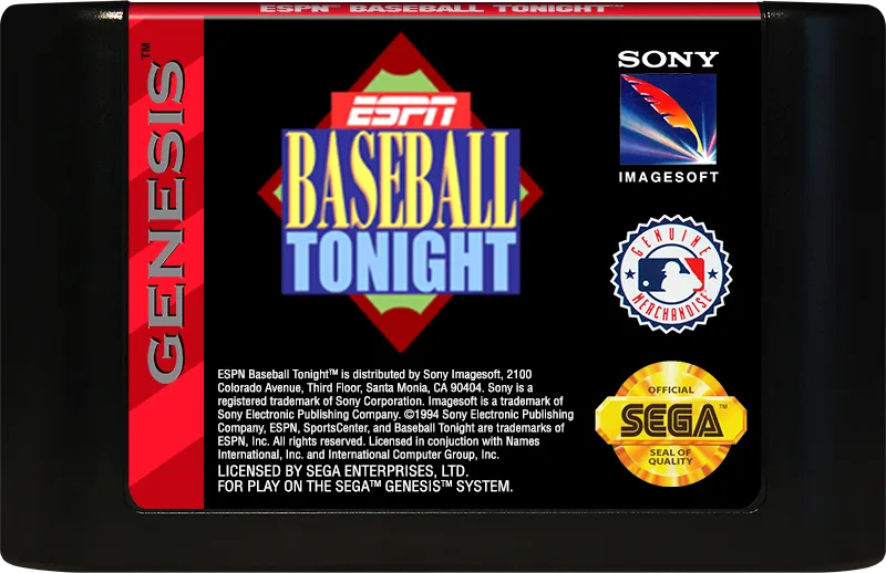 ESPN Baseball Tonight cart