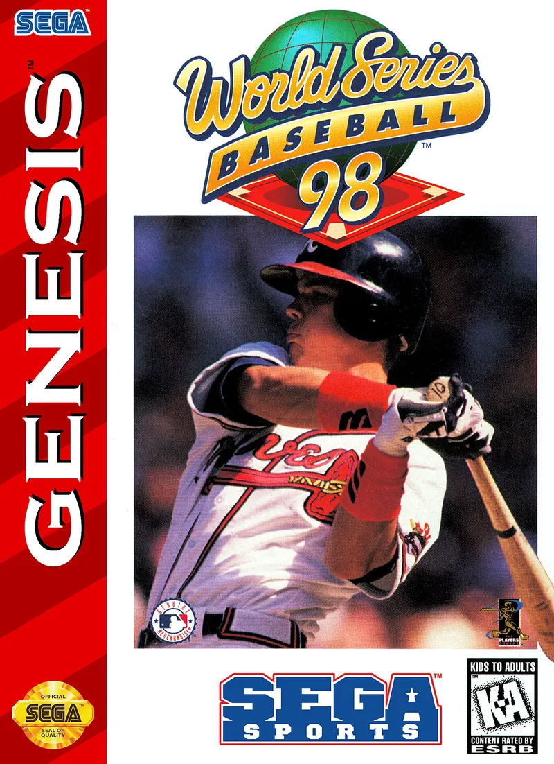 World Series Baseball 98 box art