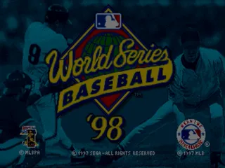 World Series Baseball 98 screenshot