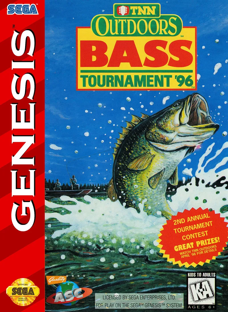TNN Outdoors Bass Tournament '96 box art