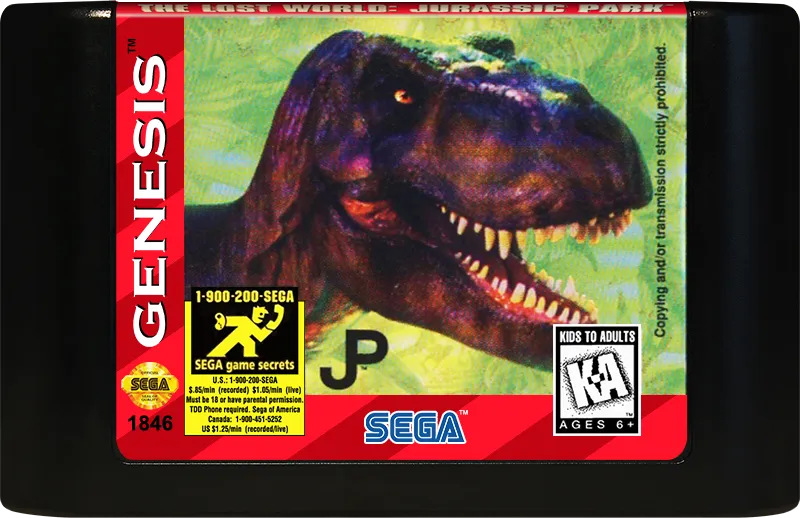 The Lost World: Jurassic Park cart