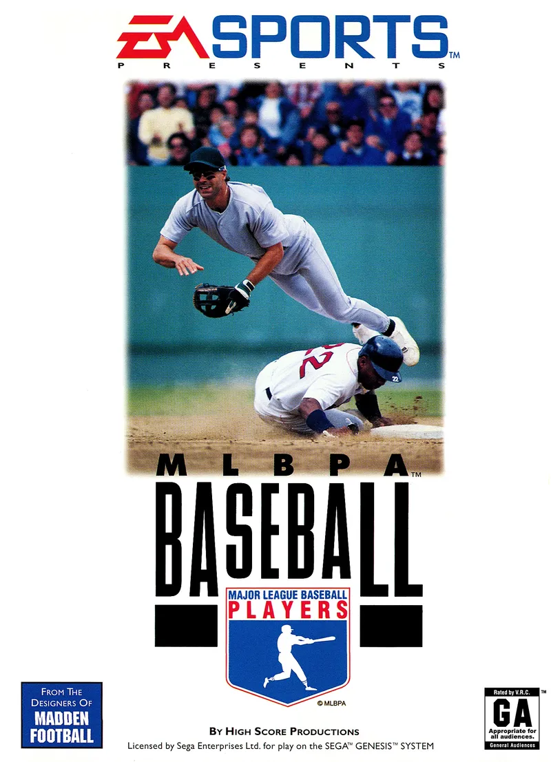 MLBPA Baseball box art