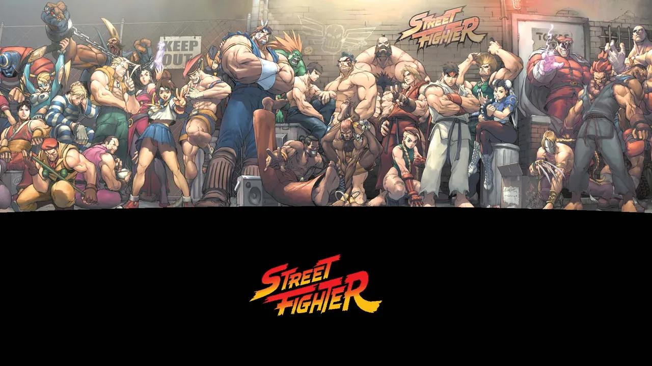 Backdrop artwork for Super Street Fighter II
