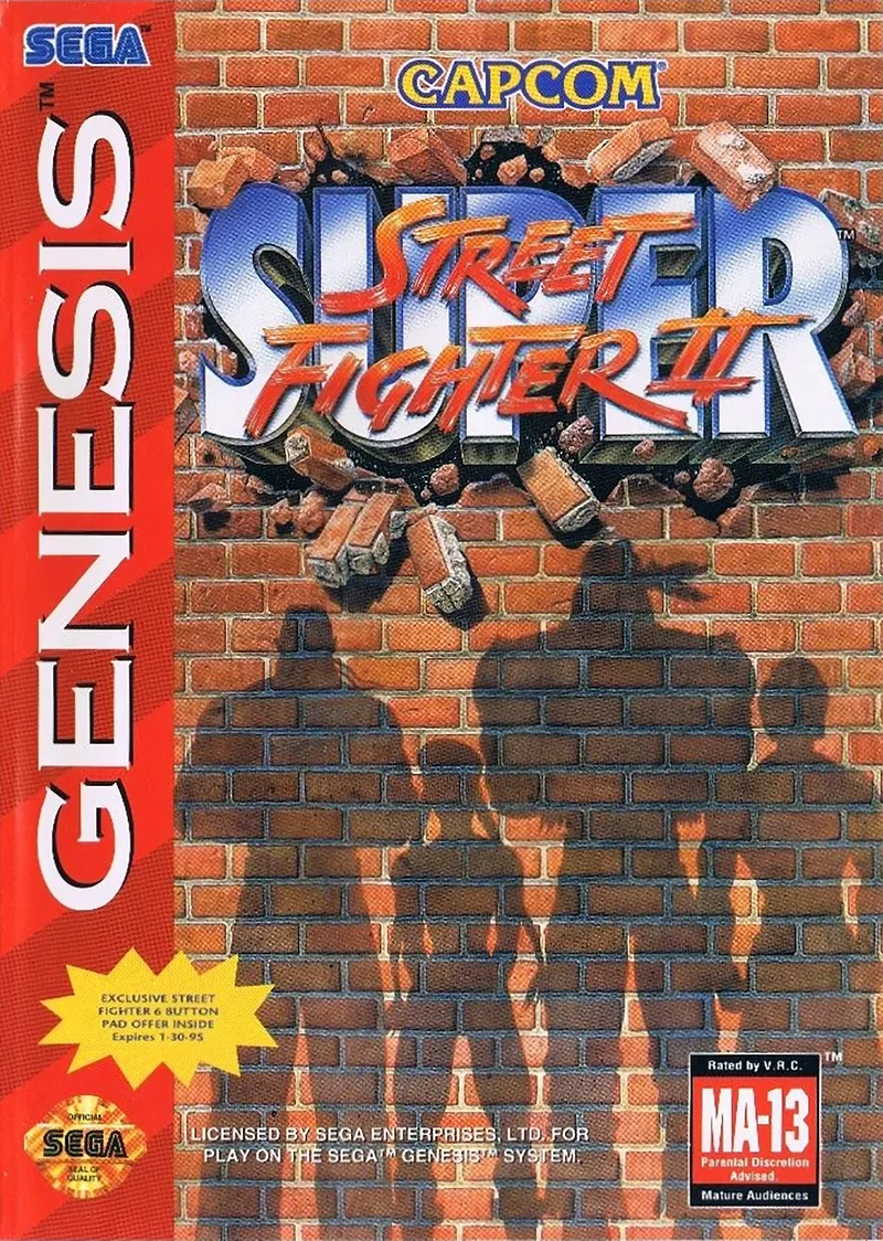 Super Street Fighter II box art