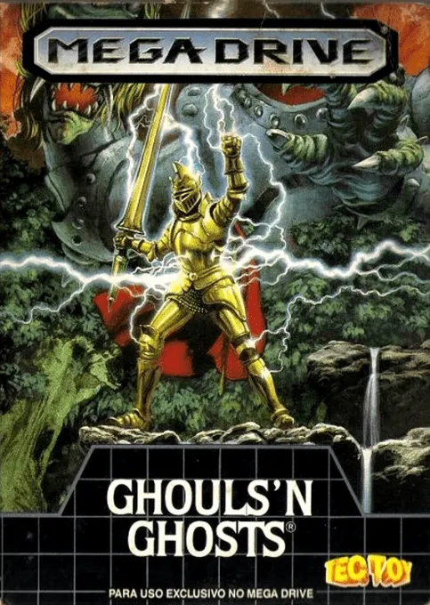 Ghouls 'n Ghosts box art
