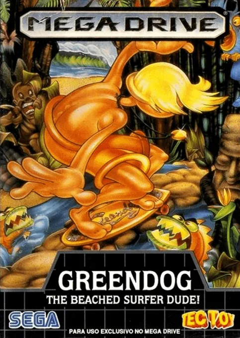 Greendog: The Beached Surfer Dude! box art