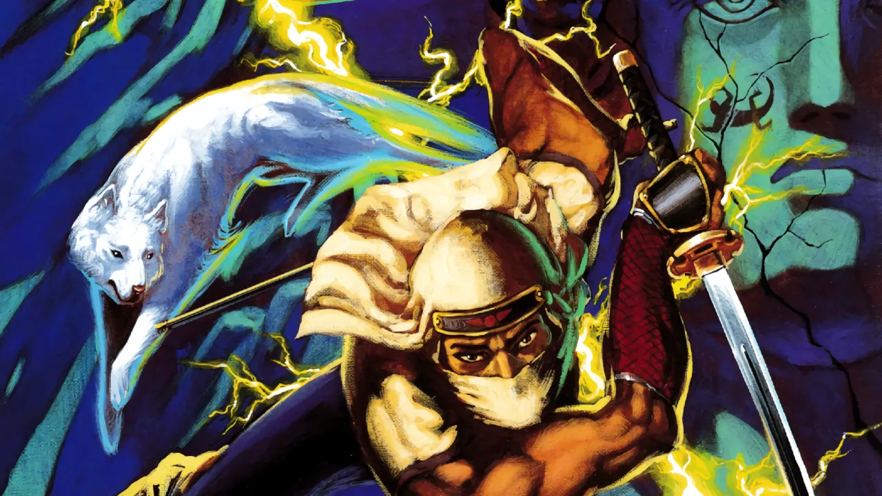 Backdrop artwork for Shadow Dancer: The Secret of Shinobi