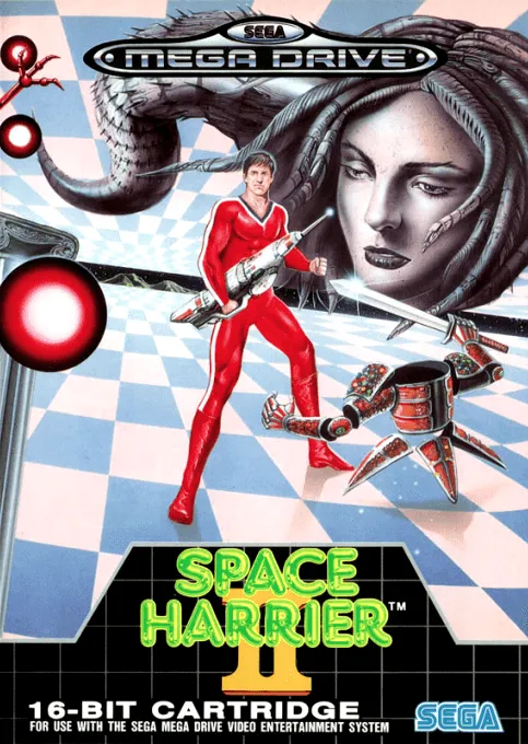 Space Harrier II box art