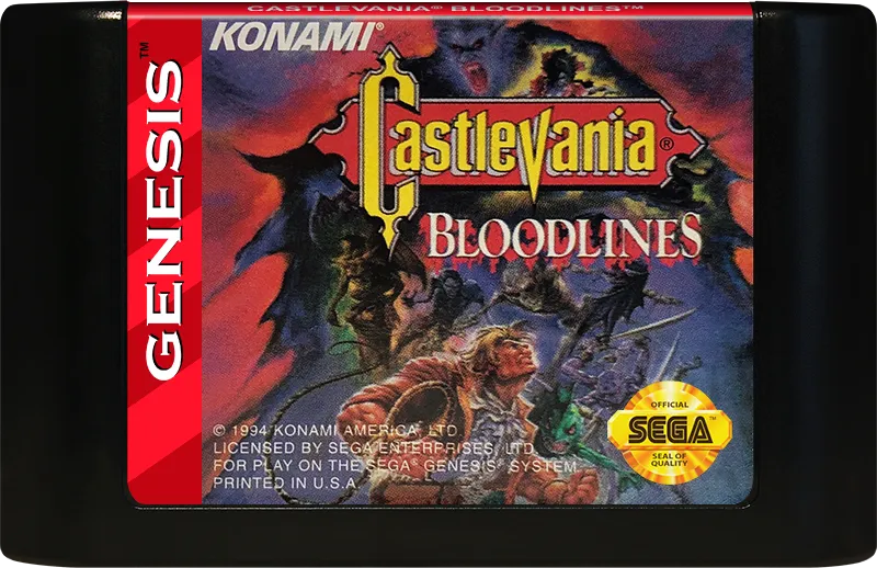 Castlevania: Bloodlines cart