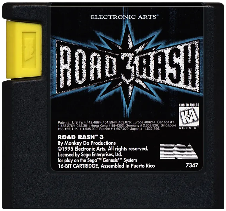 Road Rash 3 cart