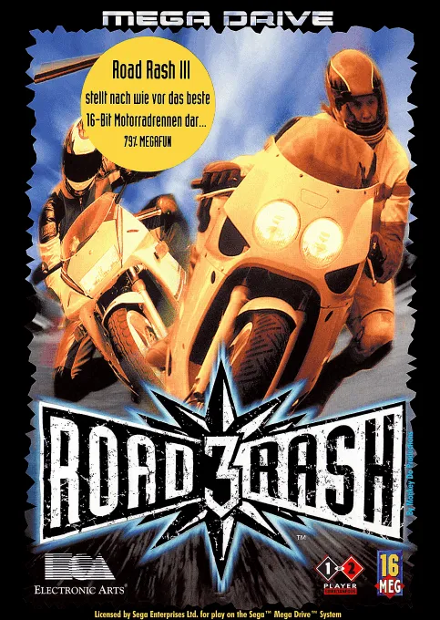 Road Rash 3 box art
