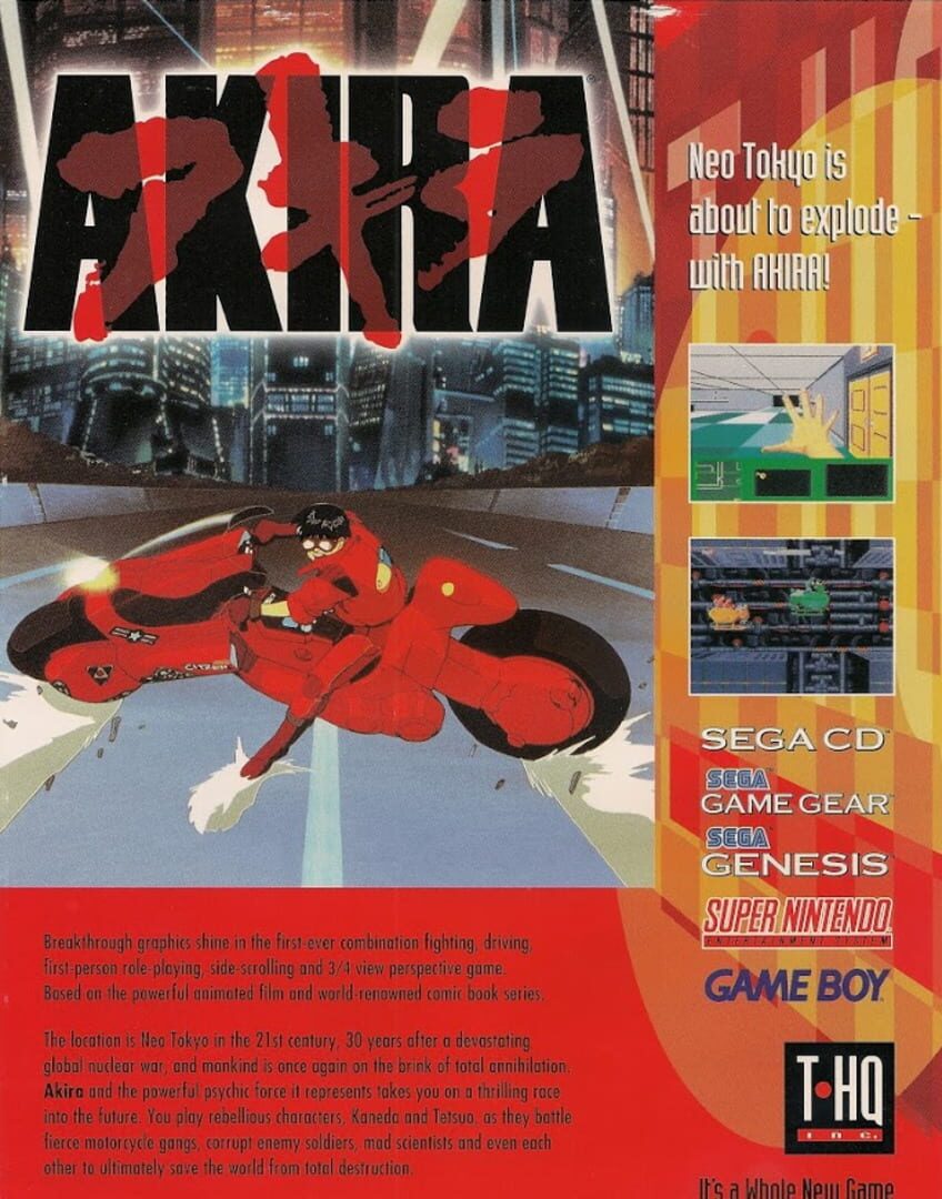 Backdrop artwork for Akira