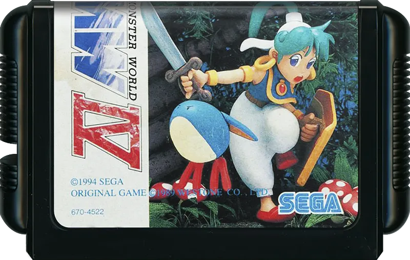 Monster World IV cart