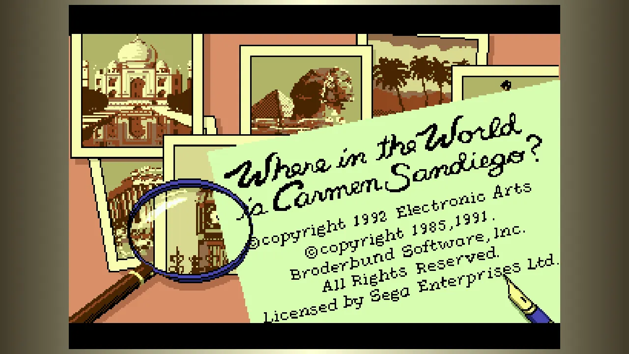 Where In The World Is Carmen Sandiego? screenshot