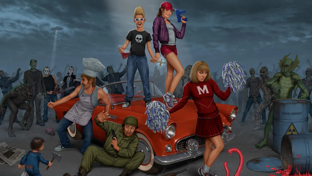 Backdrop artwork for Zombies Ate My Neighbors