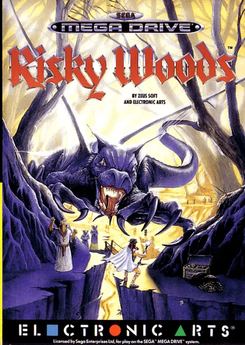 Risky Woods box art