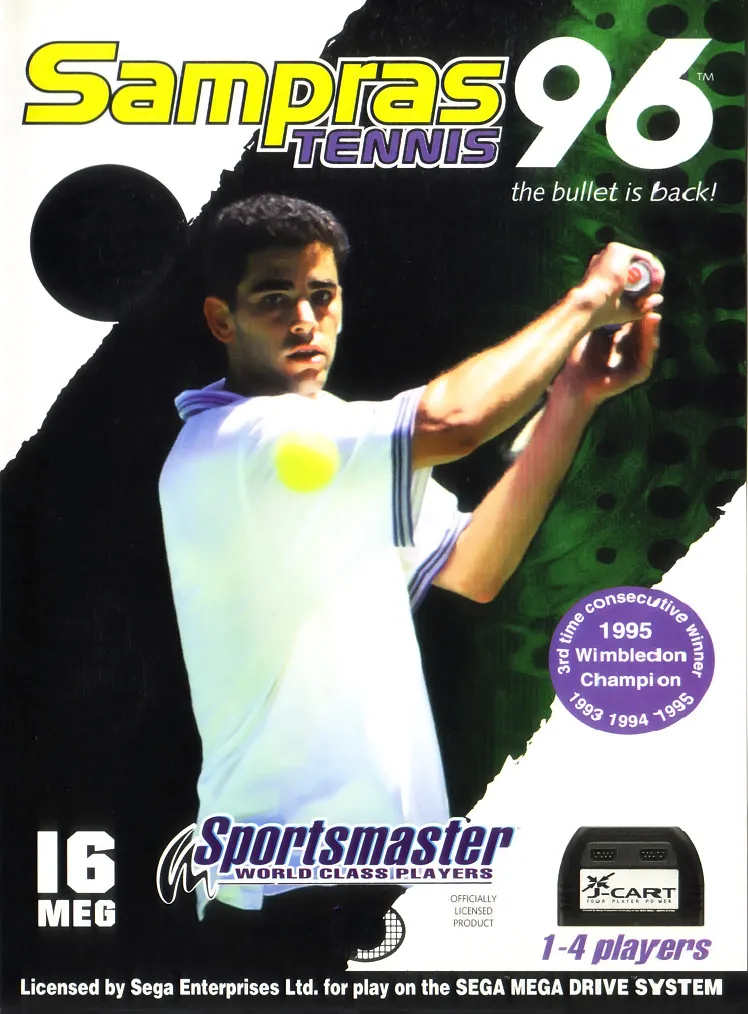 Sampras Tennis 96 box art