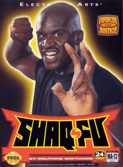 Shaq-Fu box art