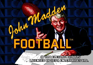 John Madden Football screenshot