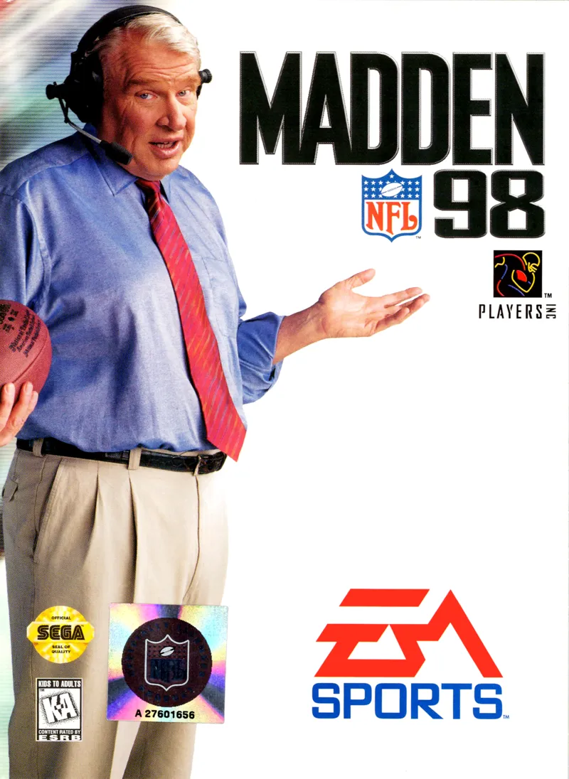 Madden NFL 98 box art